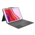 Logitech Combo Touch, GRAPHITE, UK INTN pro iPad (7., 8. a 9. gen.), 920-009629