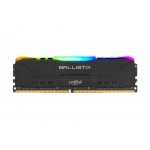 64GB DDR4 3600MHz Crucial Ballistix CL16 2x32GB Black RGB, BL2K32G36C16U4BL