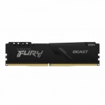 Kingston FURY Beast/DDR4/8GB/3600MHz/CL17/1x8GB/Black, KF436C17BB/8