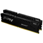 Kingston FURY Beast/DDR5/64GB/4800MHz/CL38/2x32GB/Black, KF548C38BBK2-64