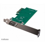 AKASA PCIe karta USB 3.2 Gen 2x2 interní konektor, AK-PCCU3-08