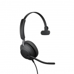 Jabra Evolve2 40/Mono/USB-C/Drát/MS/Černá, 24089-899-899