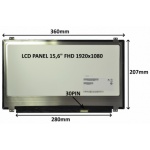 SIL LCD PANEL 15,6" FHD 1920x1080 30PIN MATNÝ / ÚCHYTY NAHOŘE A DOLE, 77046121