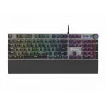 Genesis herní mechanická klávesnice THOR 401/RGB/Kailh Brown/Drátová USB/US layout/Černá, NKG-1724