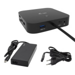 i-tec USB-C HDMI DP Docking Station with Power Delivery 100 W + i-tec Universal Charger 77W, C31HDMIDPDOCKPD65