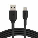 BELKIN kabel USB-A - microUSB, 1m, černý, CAB005bt1MBK