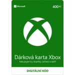 MICROSOFT ESD XBOX - Dárková karta Xbox 400 Kč, K4W-01597