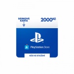SONY ESD ESD CZ - PlayStation Store el. peněženka - 2000 Kč, SCEE-CZ-00200000
