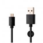 FIXED Kabel USB-C, USB 2.0, 3A, černý, FIXD-UC-BK