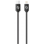 ALIGATOR Datový kabel POWER 3A, USB-C/lightning černý, DATKP33