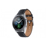 Samsung Galaxy Watch 3/45mm/Silver/Elegant Band/Black, SM-R840NZSAEUE