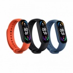 Xiaomi Mi Smart Band 6 Strap(3 pack) Black/Orange/Blue, 34142