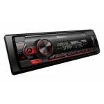 Pioneer MVH-S320BT autorádio s USB a Bluetooth červené, MVH-S320BT