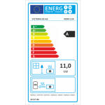 Krbová kamna VICTORIA Nero Lux černá, 3050