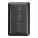 VEGER powerbank 20 000 mAh PD QC3.0 2A 22,5W S20 (W2053) black 541941