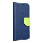 Fancy Book case for  XIAOMI Redmi NOTE 12 4G navy / lime 591537