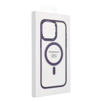 Color Edge Mag Cover case compatible with MagSafe for IPHONE 14 PLUS deep purple 593891