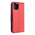 Fancy Book case for SAMSUNG A35 red / navy 597806