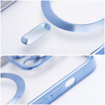 Electro Mag Cover case compatible with MagSafe for SAMSUNG S24 blue 600254