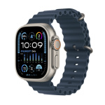 Apple Watch Ultra 2 49mm titanové pouzdro s modrým oceánským řemínkem MREG3CS/A