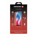 Swissten FULL GLUE, Color Frame, 2.5D ochranné sklo pro Apple iPhone 5/SE Black - Černé 54501714